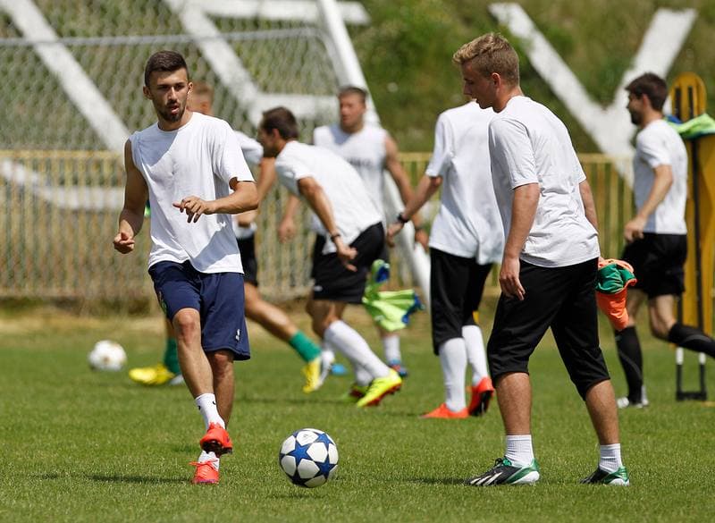 Football. Rozwoj Katowice. Training. 29.06.2015