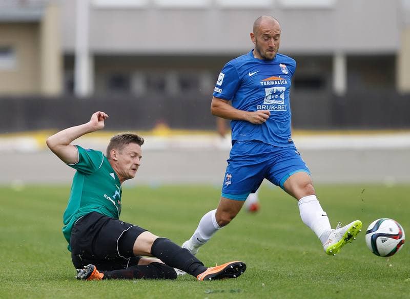 Football. Friendly Match. KS ROW 1964 Rybnik - Termalica Bruk-Bet Nieciecza. 08.07.2015