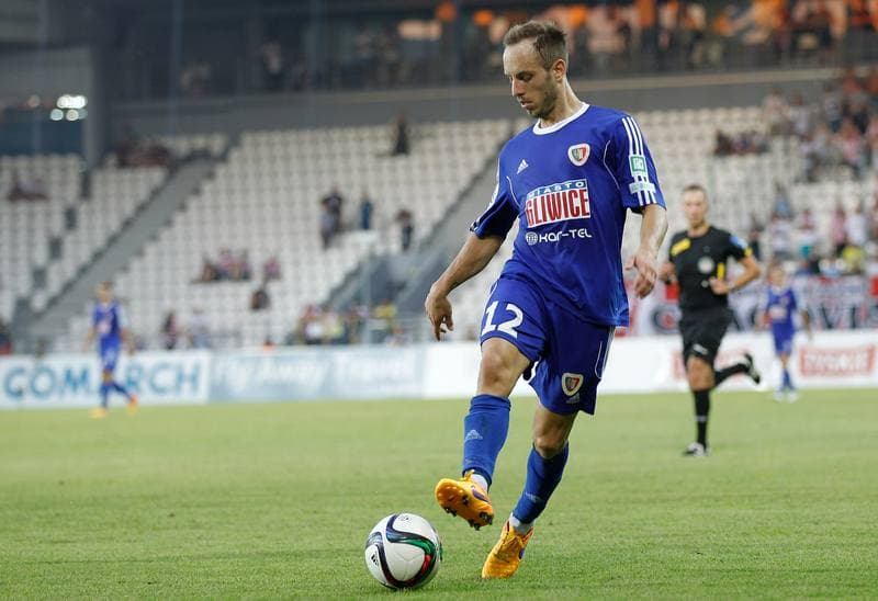 Football. T-Mobile Ekstraklasa. Cracovia Krakow - Piast Gliwice. 13.03.2015