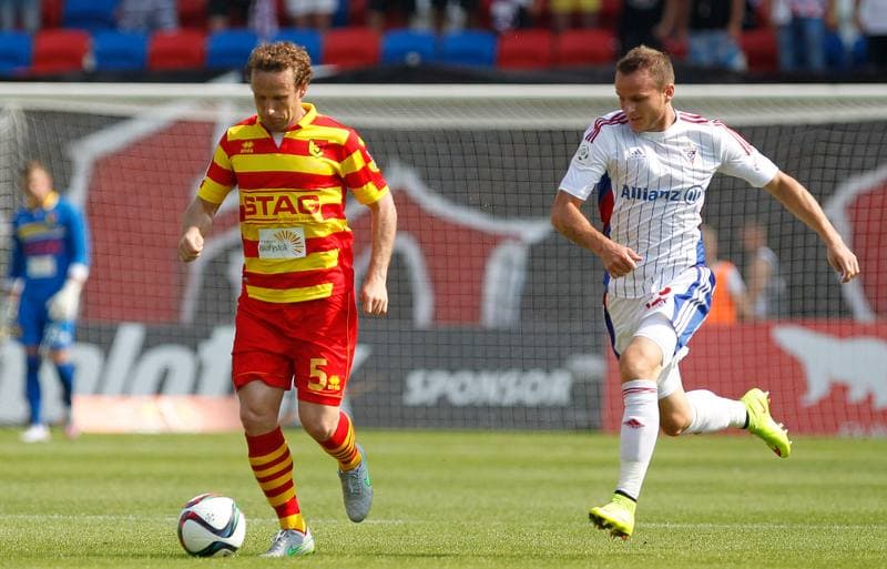 Football. T-Mobile Ekstraklasa. Gornik Zabrze - Jagiellonia Bialystok. 08.08.2014