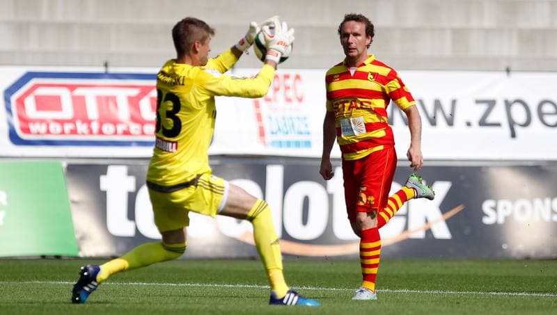 Football. T-Mobile Ekstraklasa. Gornik Zabrze - Jagiellonia Bialystok. 08.08.2014