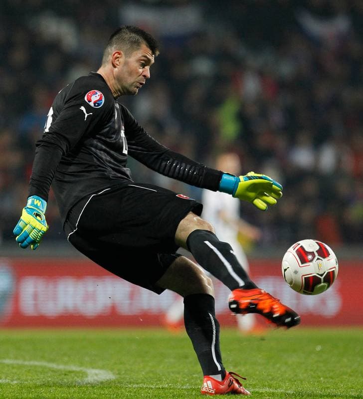 Football. UEFA Euro Qualifiers. Slovakia - Belarus. 09.10.2015