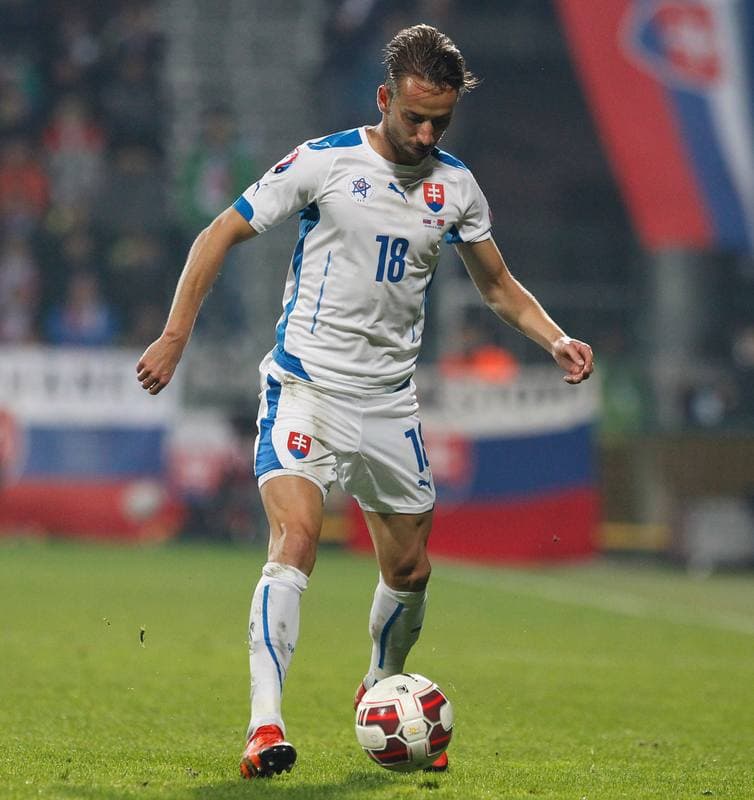 Football. UEFA Euro Qualifiers. Slovakia - Belarus. 09.10.2015
