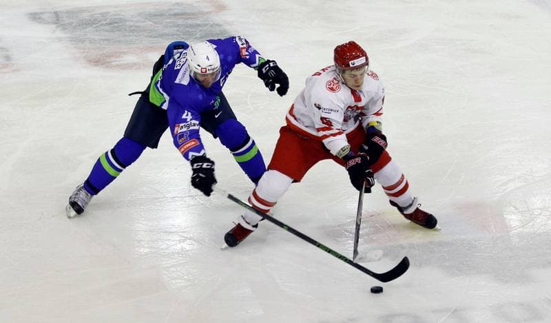 Ice Hockey. Euro Ice Hockey Challenge. Poland - Slovenia. 05.11.2015