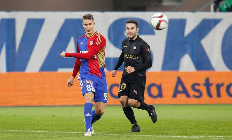 Football. PKO BP Ekstraklasa. Piast Gliwice - Cracovia Krakow. 05.12.2015