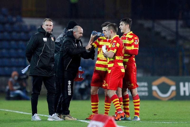 Football. T-Mobile Ekstraklasa. Ruch Chorzow - Jagiellonia Bialystok. 09.11.2014