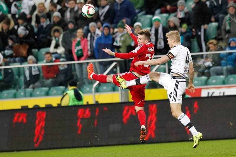 Football. PKO BP Ekstraklasa. Legia Warsaw - Piast Gliwice. 13.12.2015