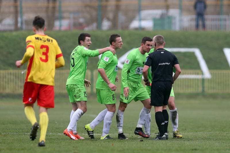 Football. II Liga. Rozwoj Katowice - Legionovia Legionowo. 19.11.2016