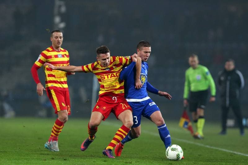 Football. Lotto Ekstraklasa. Ruch Chorzow - Jagiellonia Bialystok. 26.11.2016