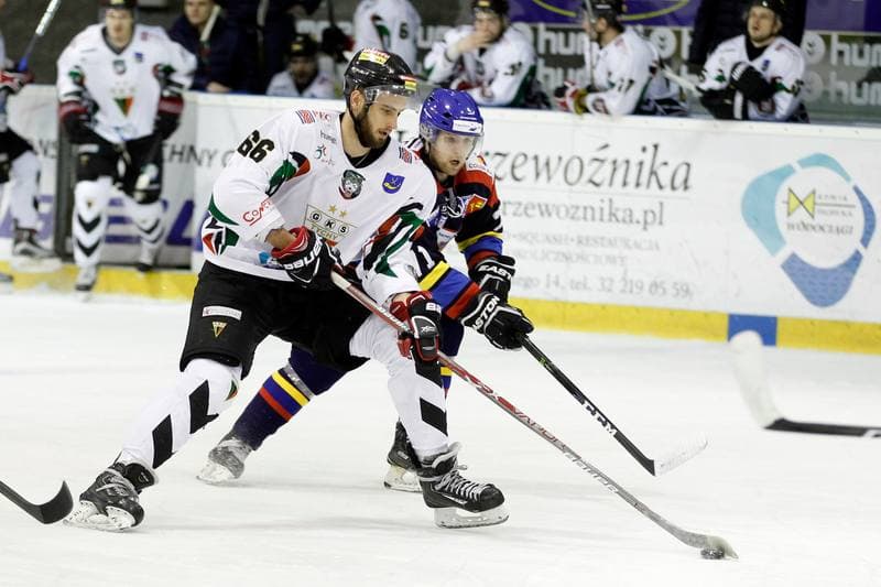 Ice Hockey. Polska Hokej Liga. GKS Tychy - Tatryski Podhale Nowy Targ. 03.01.2017