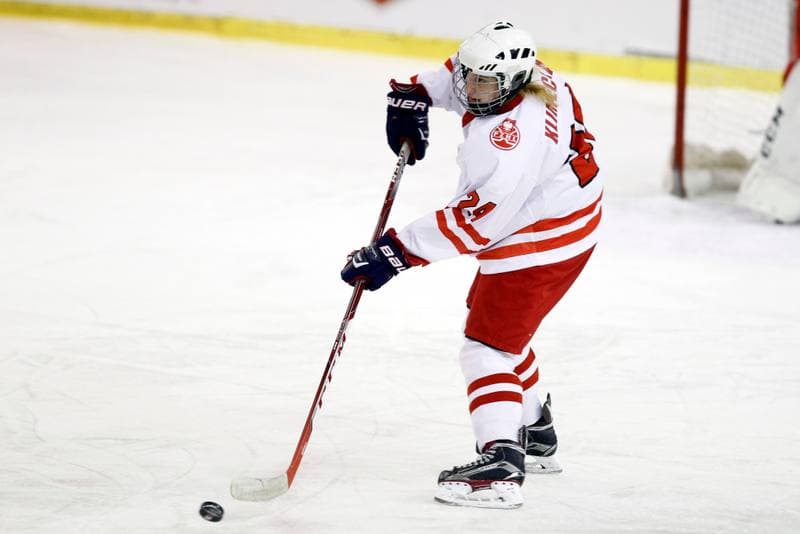 Ice Hockey. U18 Women's World Championship. Poland - Denmark. 08.01.2017