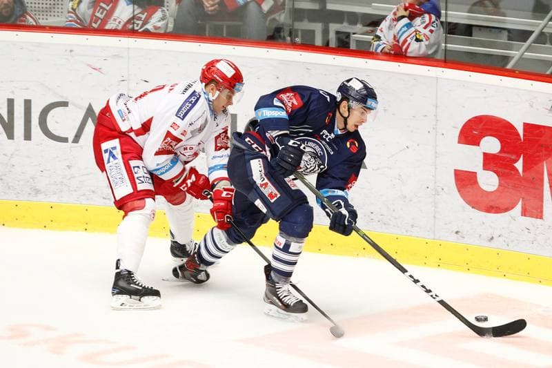 Ice Hockey. Tipsport Extraliga. Ocelari Trinec - Bili Tygri Liberec. 05.02.2017