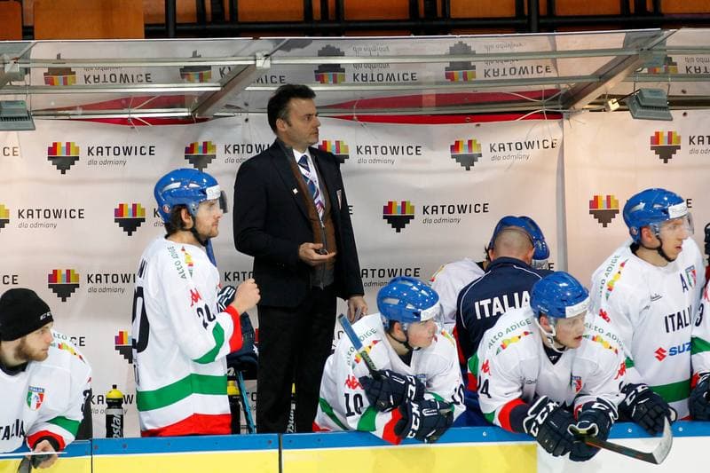 Ice Hockey. Euro Ice Hockey Challenge. Italy - Ukraine. 09.02.2017
