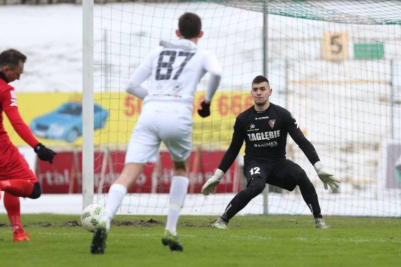 Football. Zaglebie Sosnowiec. Internal Game. 18.02.2017