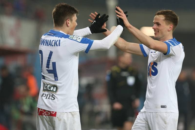 Football. Lotto Ekstraklasa. Piast Gliwice - Lech Poznan. 18.02.2017