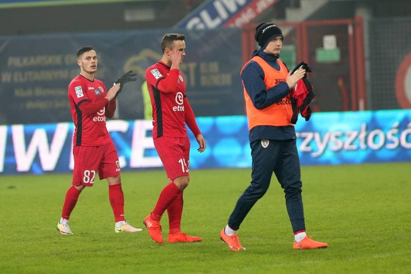 Football. Lotto Ekstraklasa. Piast Gliwice - Lech Poznan. 18.02.2017