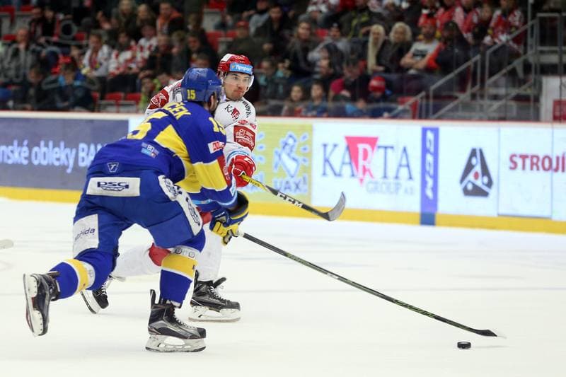Ice Hockey. Tipsport Extraliga. Ocelari Trinec - PSG Zlin. 19.02.2017
