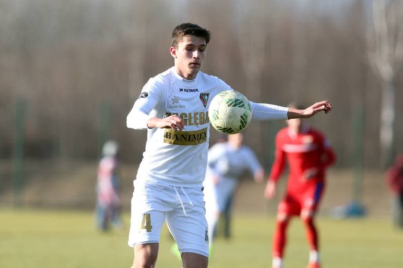 Football. Sparing. Zaglebie Sosnowiec - Polonia Bytom. 25.02.2017
