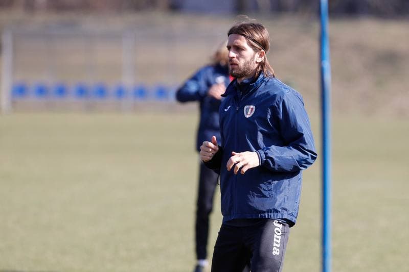 Football. Piast Gliwice. Training. 08.03.2017