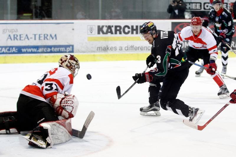 Ice Hockey. Polska Hokej Liga. Comarch Cracovia - GKS Tychy. 26.03.2017