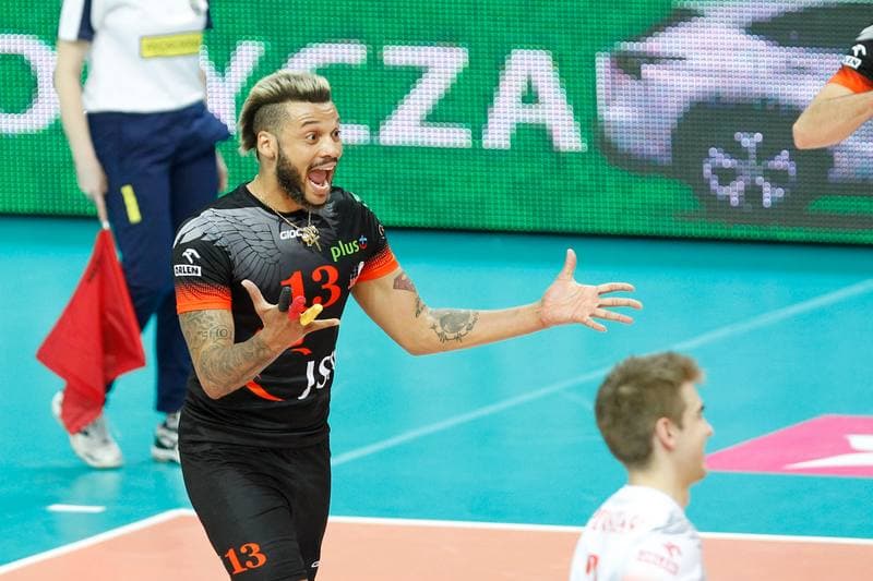 Volleyball. PlusLiga. GKS Katowice - Jastrzebski Wegiel. 28.03.2017