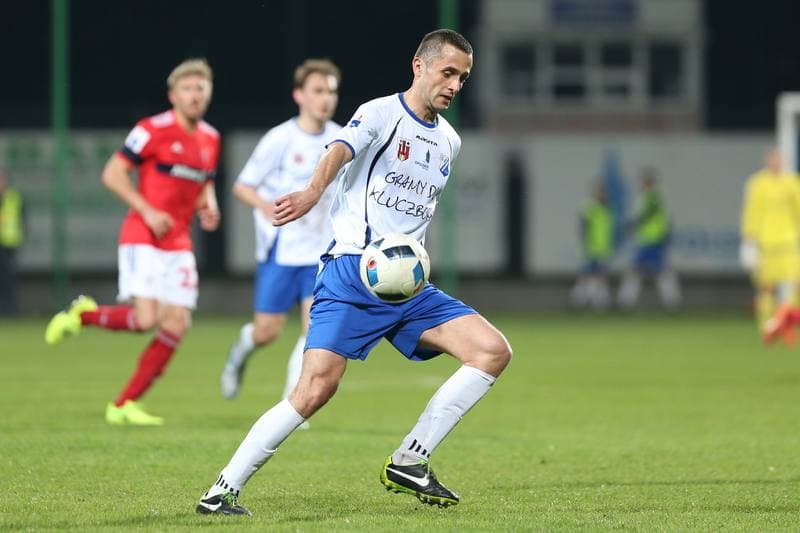 Football. Nice I Liga. MKS Kluczbork - Gornik Zabrze. 01.04.2017
