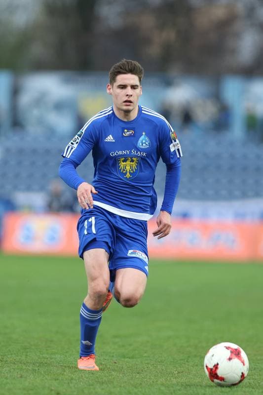 Football. Lotto Ekstraklasa. Ruch Chorzow - Piast Gliwice. 03.04.2017