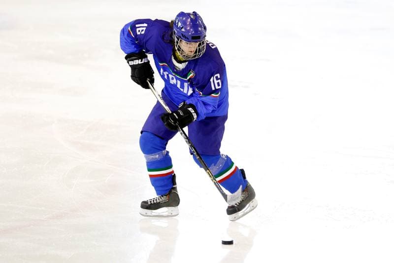 Ice Hockey. Women's World Championship. Italy - Latvia. 08.04.2017
