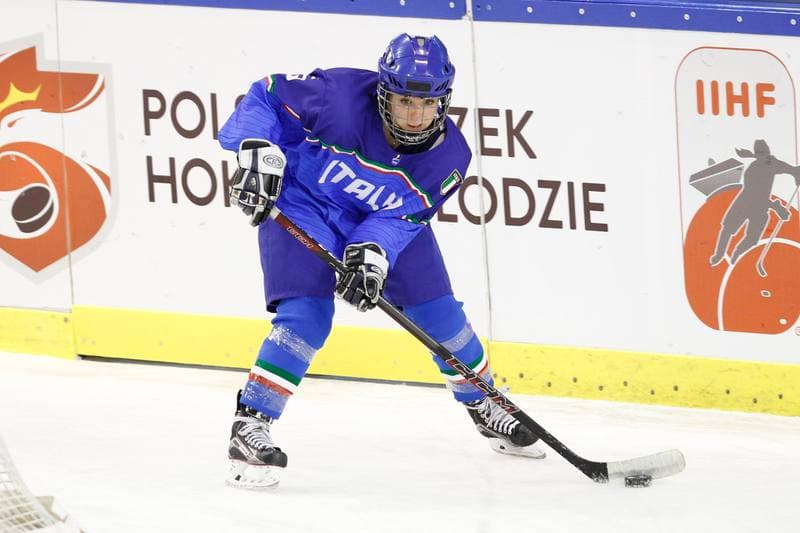 Ice Hockey. Women's World Championship. Italy - Latvia. 08.04.2017