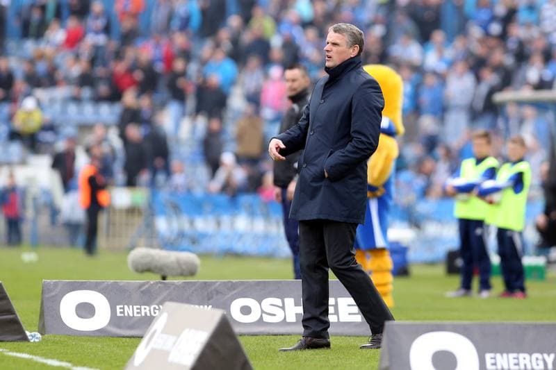 Football. Lotto Ekstraklasa. Ruch Chorzow - Pogon Szczecin. 15.04.2017