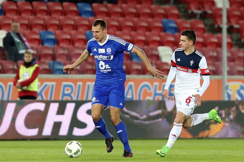 Football. Nice I Liga. Gornik Zabrze - Wigry Suwalki. 21.04.2017