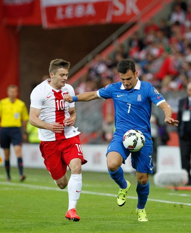Football. International Friendly. Poland - Greece. 16.06.2015