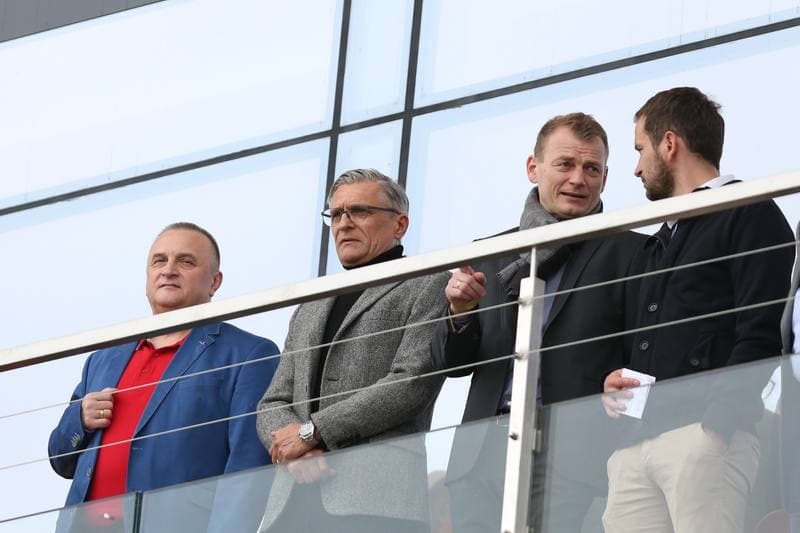 Football. Lotto Ekstraklasa. Bruk-Bet Termalica Nieciecza - Lech Poznan. 07.05.2017