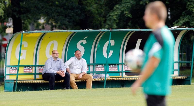 Football. GKS Katowice. Training. 28.05.2015