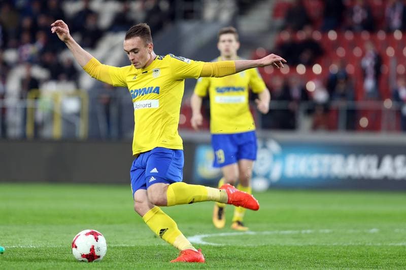 Football. Lotto Ekstraklasa. Cracovia Krakow - Arka Gdynia. 08.05.2017