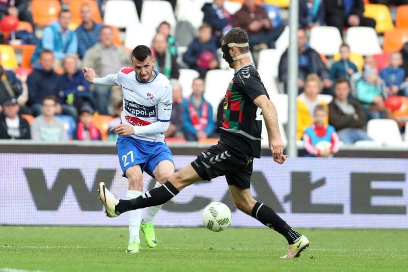 Football. Nice I Liga. Podbeskidzie Bielsko-Biala - GKS Tychy. 13.05.2017