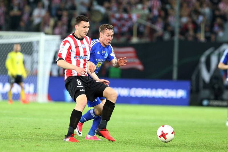 Football. Lotto Ekstraklasa. Cracovia Krakow - Ruch Chorzow. 19.05.2017