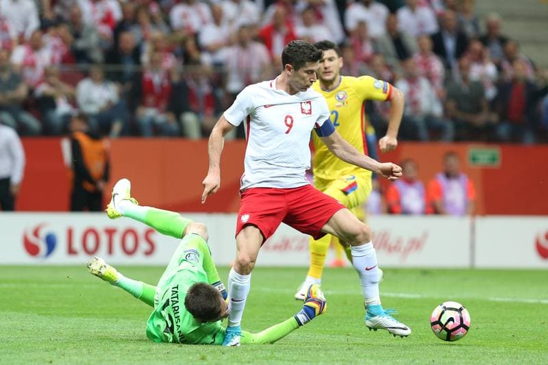 Football. World Cup Qualifiers. Poland - Romania. 10.06.2017