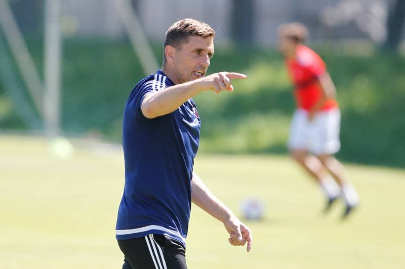 Football. Gornik Zabrze. Training. 21.06.2017