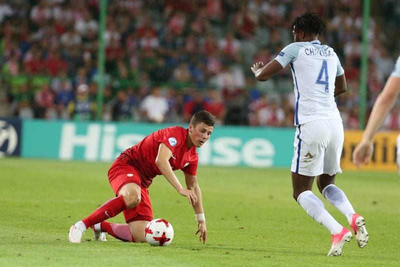 Football. UEFA European U21 Championship. England - Poland. 22.06.2017