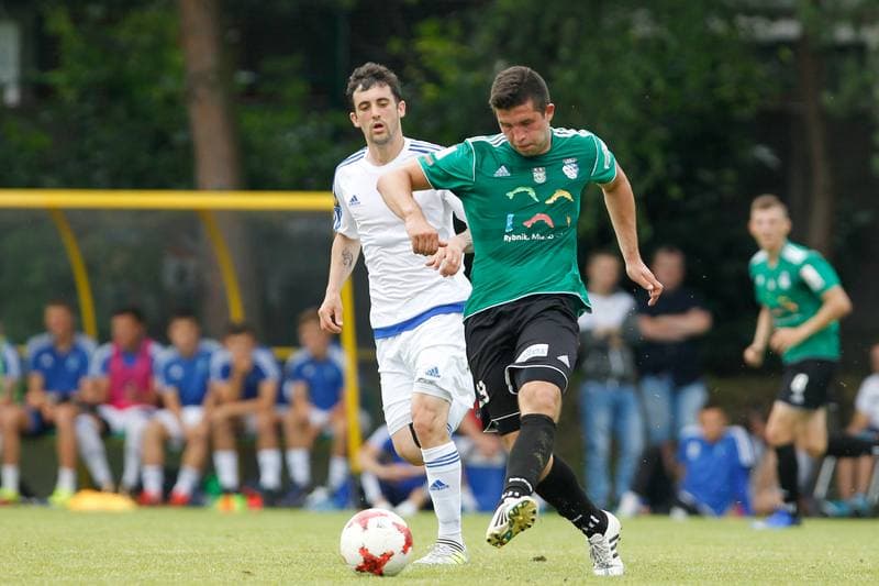 Football. Sparing. Ruch Chorzow - ROW Rybnik. 08.07.2017