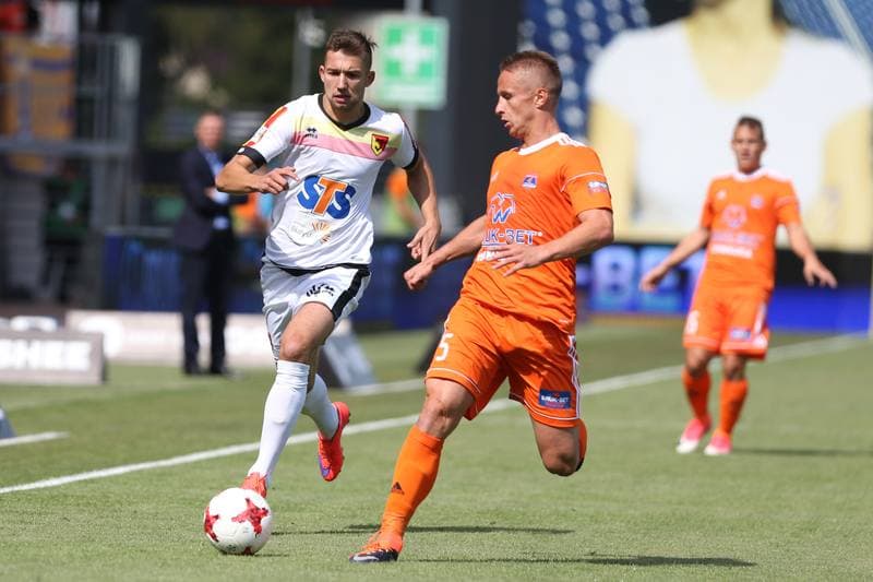 Football. Lotto Ekstraklasa. Bruk-Bet Termalica Nieciecza - Jagiellonia Bialystok. 16.07.2017