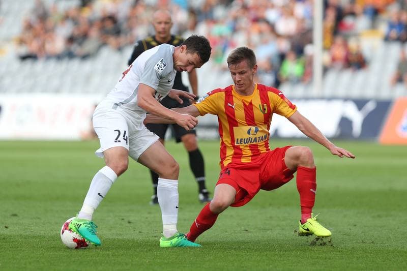 Football. Lotto Ekstraklasa. Korona Kielce - Zaglebie Lubin. 17.07.2017