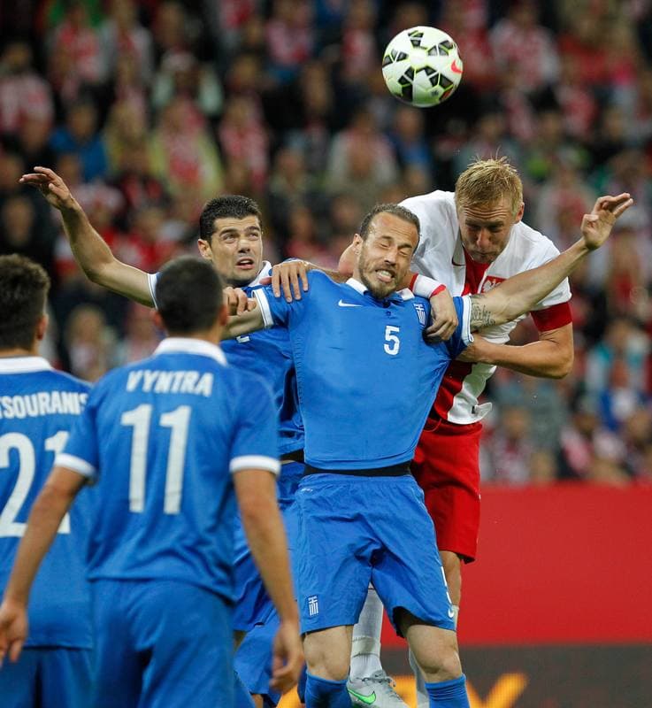 Football. International Friendly. Poland - Greece. 16.06.2015