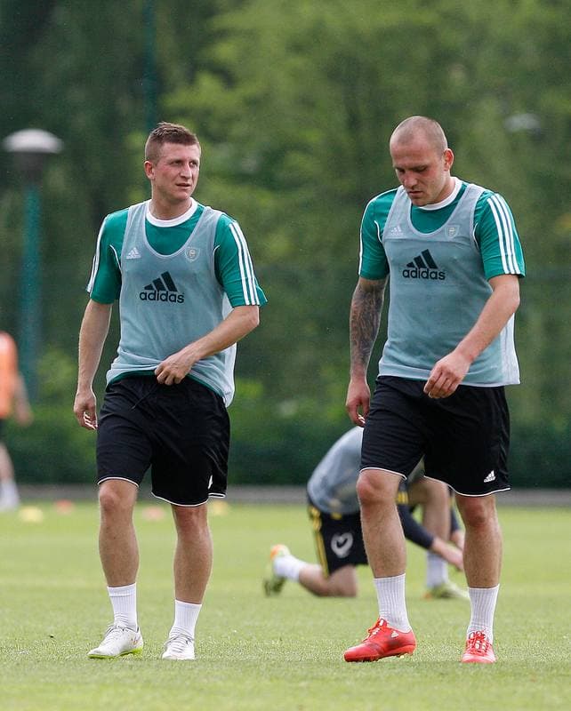 Football. GKS Katowice. Training. 28.05.2015