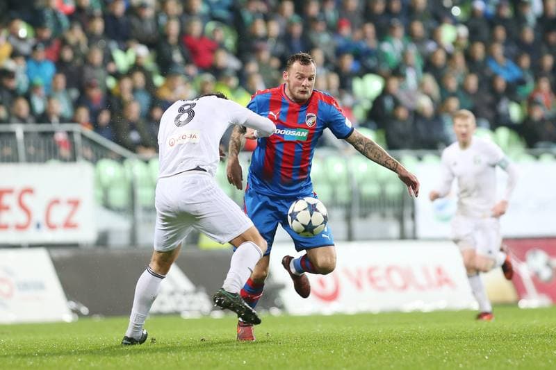Football. HET Liga. MFK Karvina - Viktoria Plzen. 27.10.2017