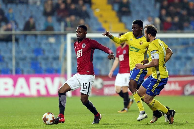 Football. Het Liga. Fastav Zlin - Sparta Prague. 05.11.2017