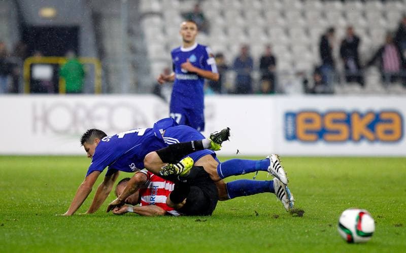 Football. T-Mobile Ekstraklasa. Cracovia Krakow - Ruch Chorzow. 02.06.2015