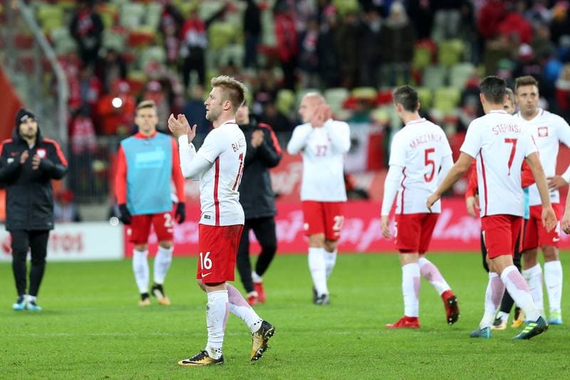 Football. International Friendly. Poland - Mexico. 13.11.2017