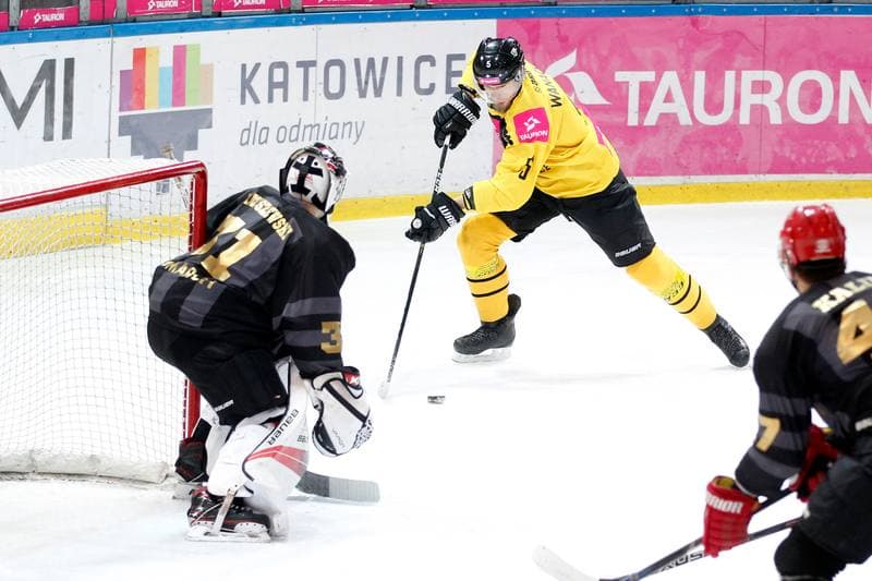 Ice Hockey. Tauron Hokej Liga. Tauron KH GKS Katowice - Comarch Cracovia. 17.11.2017